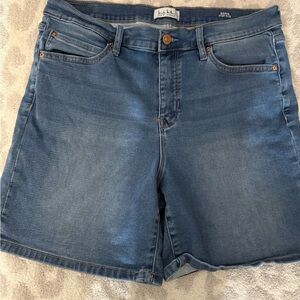 Nicole Miller SoHo Denim High-Rise Women’s Shorts - Blue